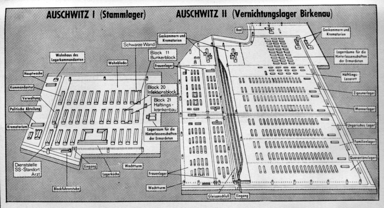 Auschwitz Mapa | thujamassages